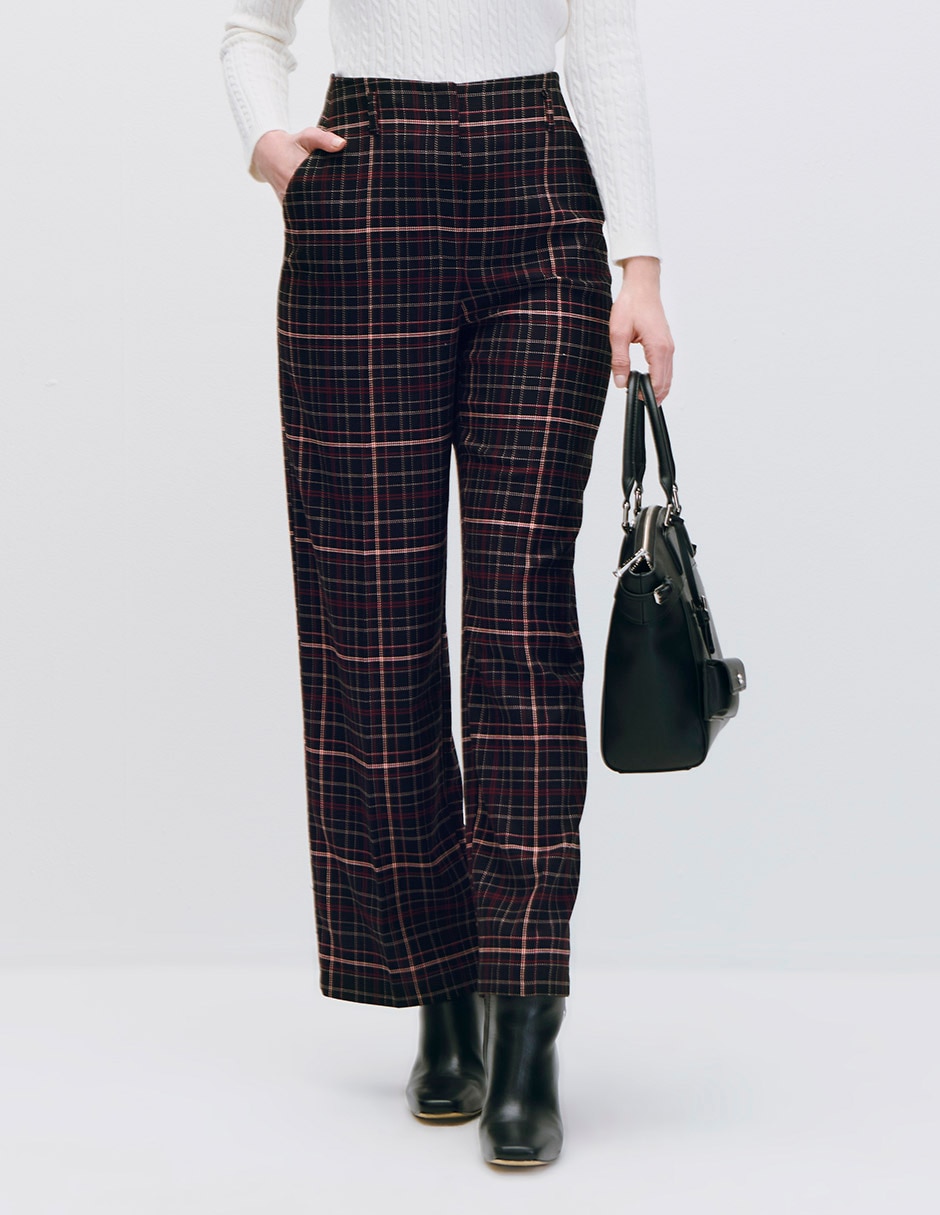 Pantalón recto para mujer