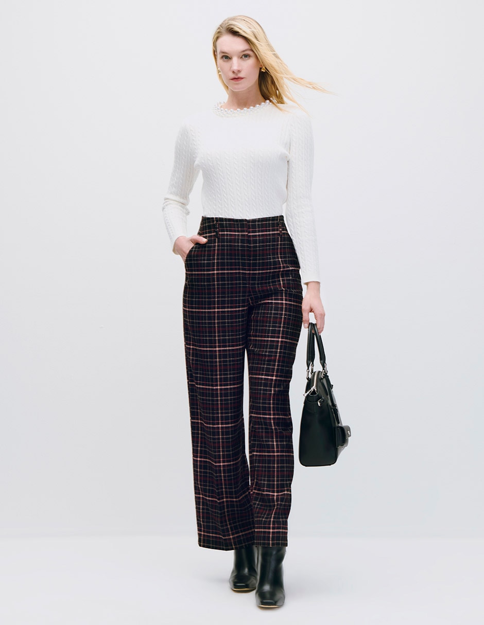 Pantalón recto para mujer 2