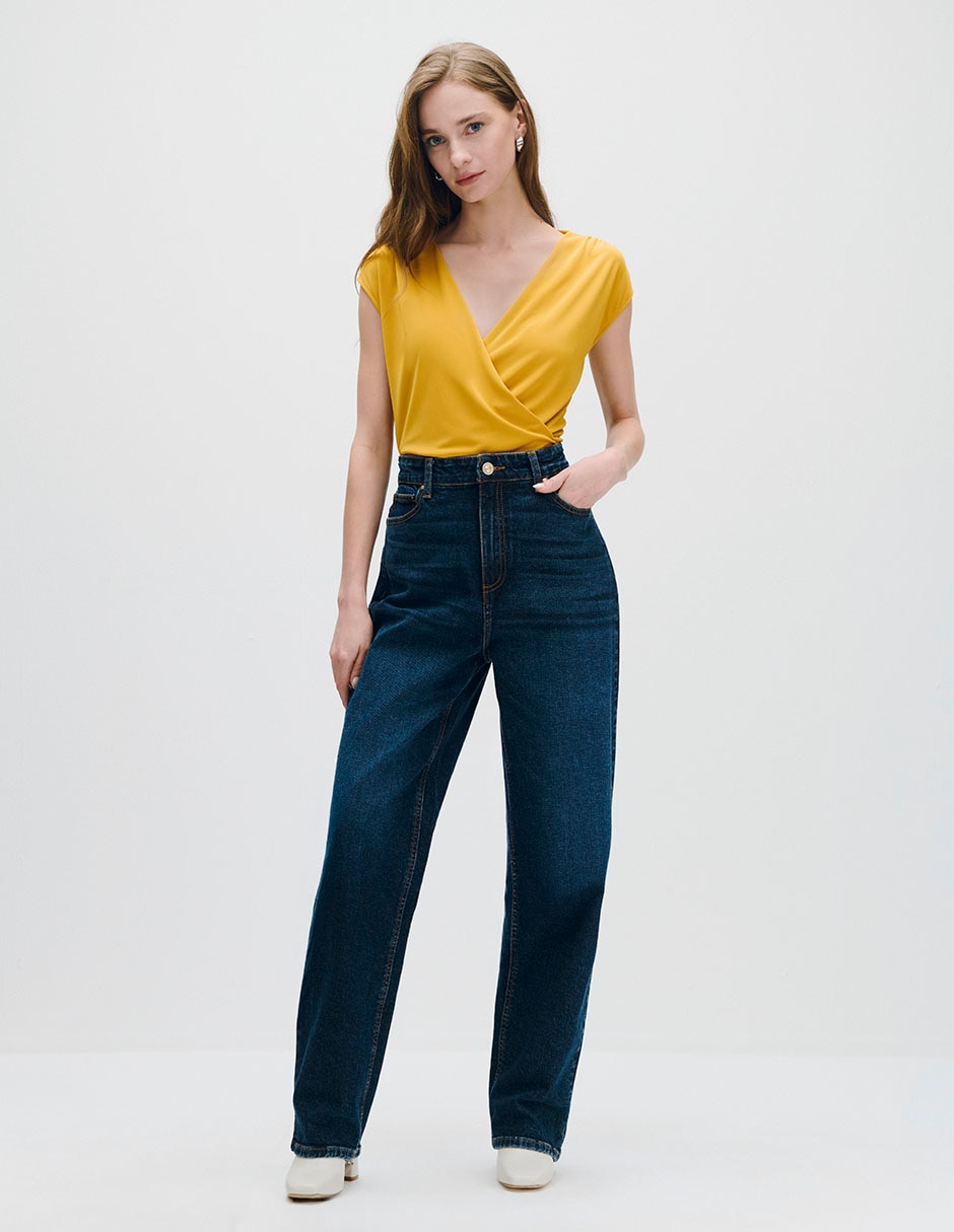 Blusa sin manga para mujer 2