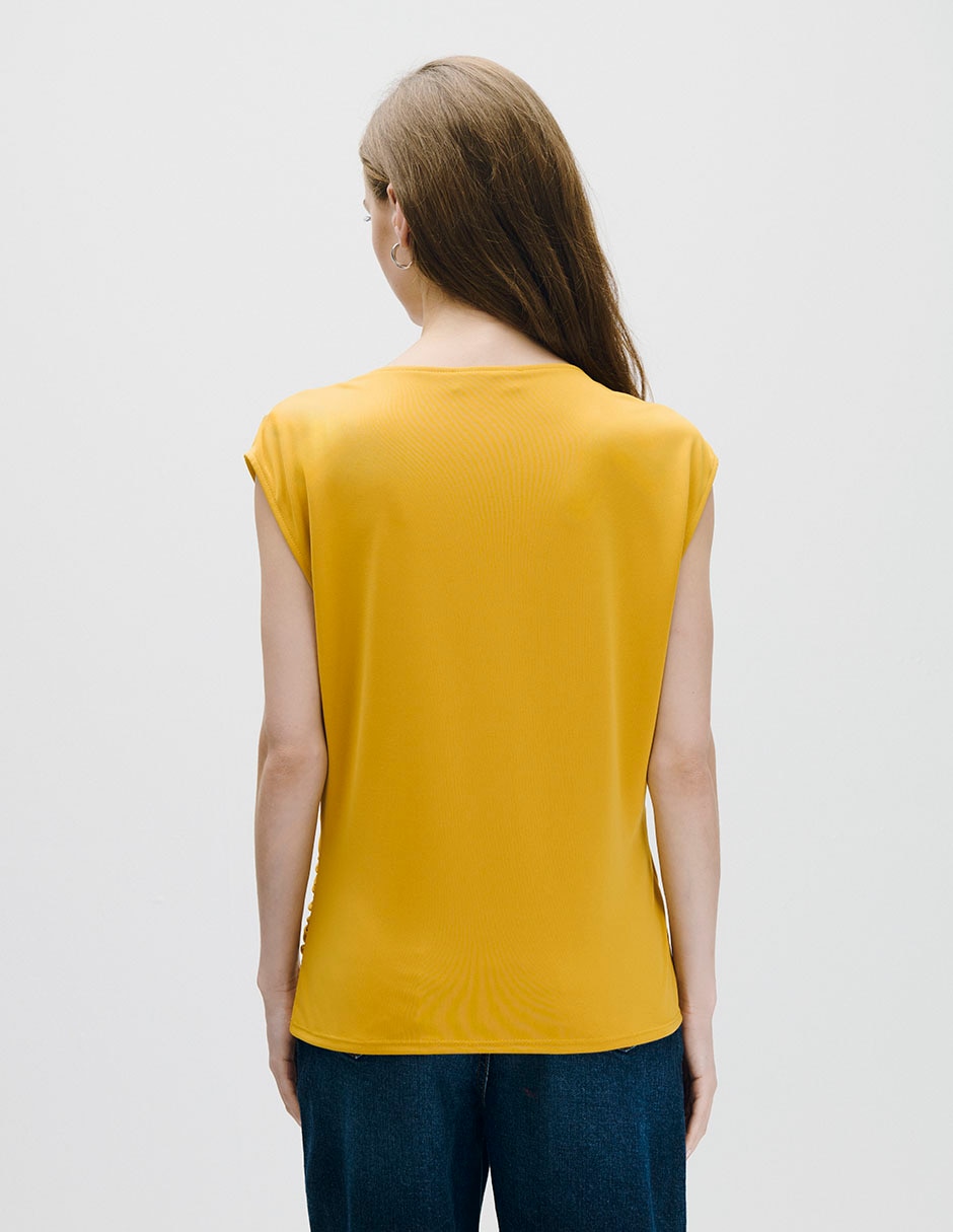Blusa sin manga para mujer 3
