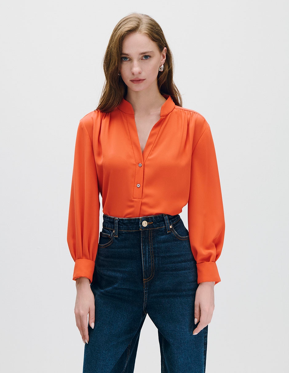 Blusa manga larga para mujer Blusa manga larga para mujer