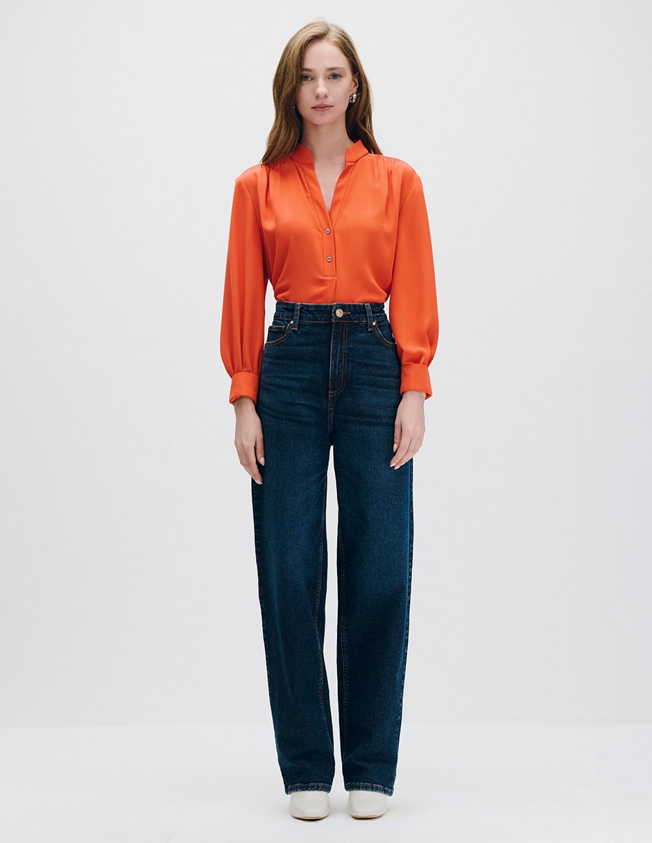 Blusa manga larga para mujer 2