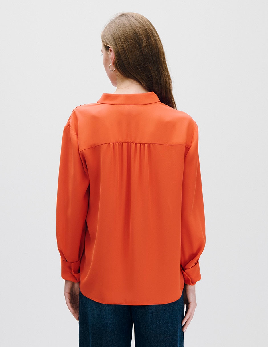 Blusa manga larga para mujer 3
