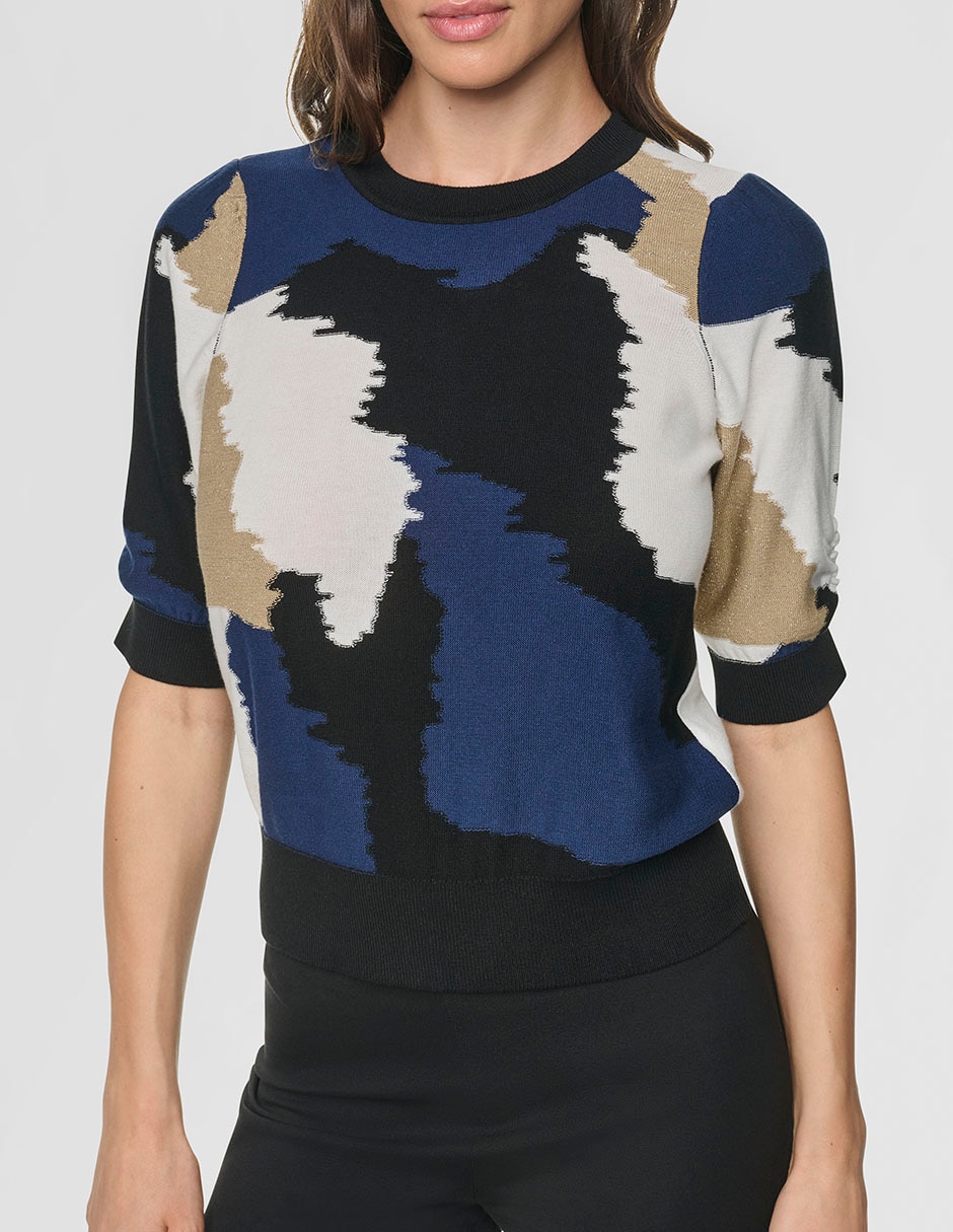 Suéter cuello redondo para mujer Suéter cuello redondo para mujer