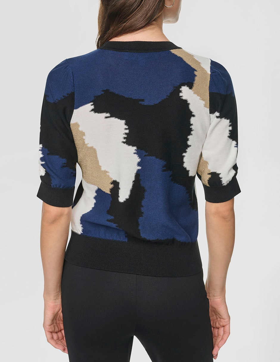 Suéter cuello redondo para mujer 3
