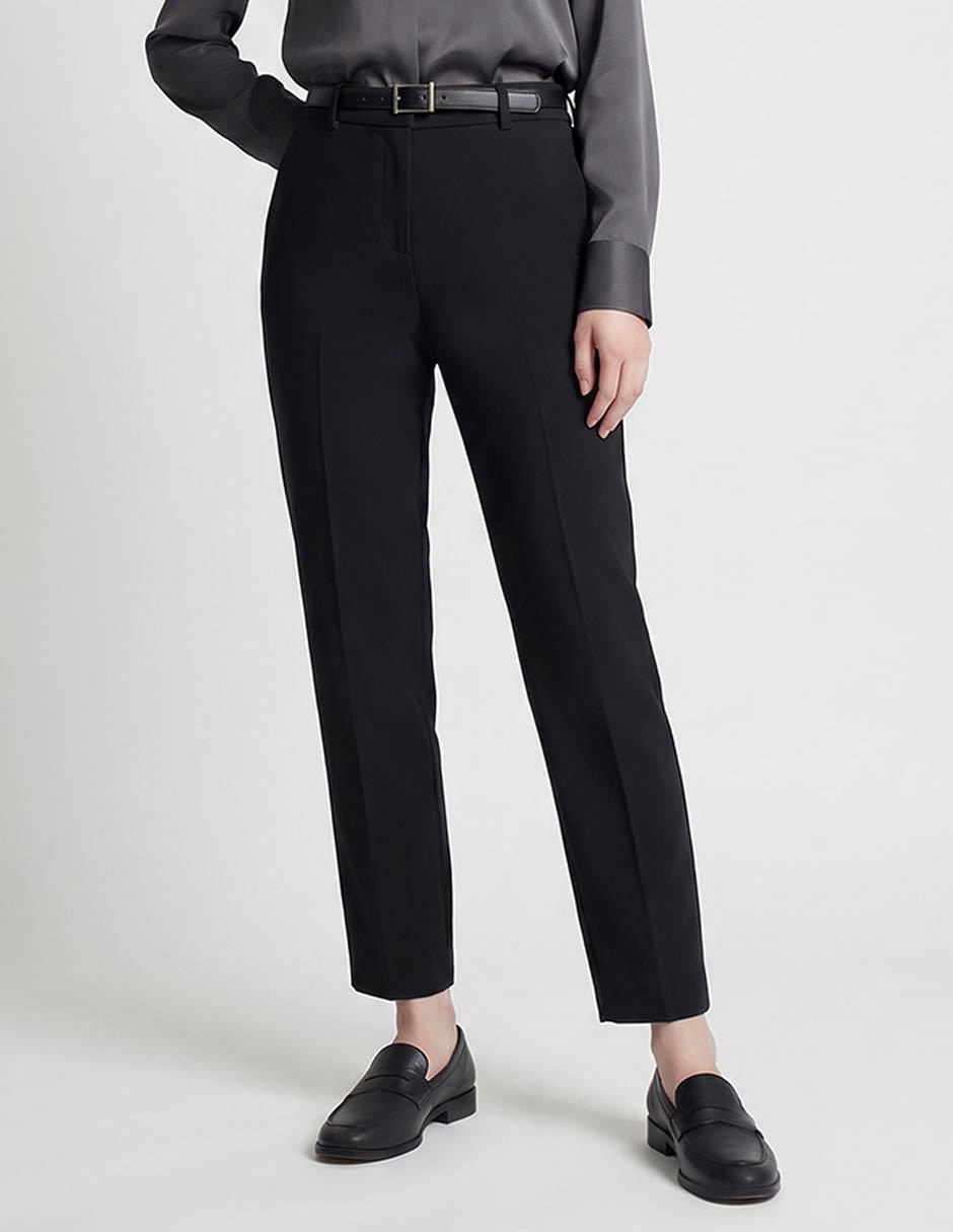 Pantalón de vestir slim para mujer