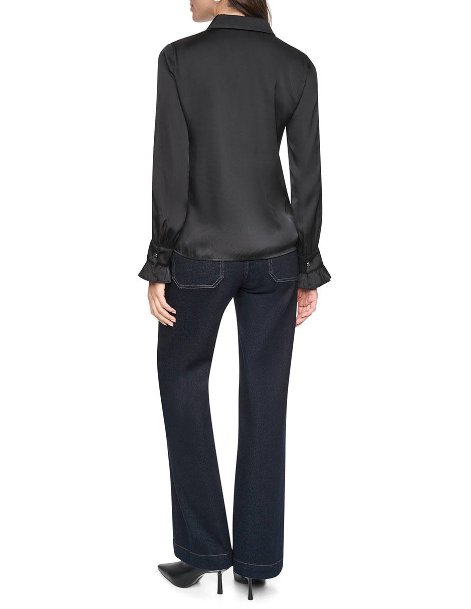 Blusa manga larga para mujer 5