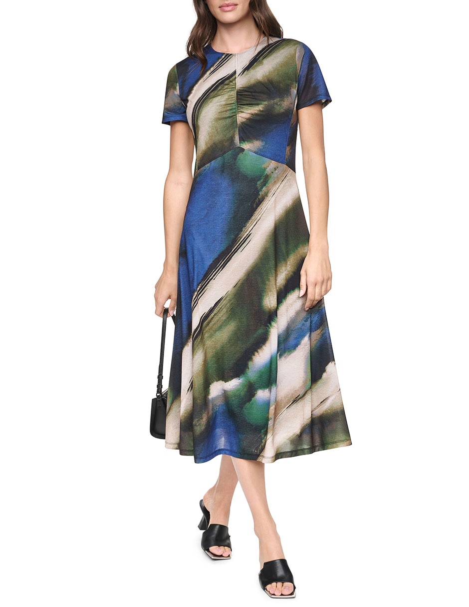 Vestido midi casual para mujer