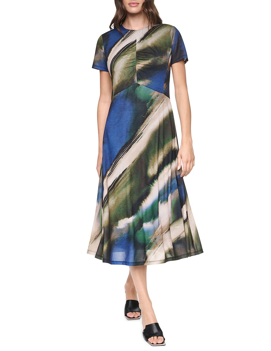 Vestido midi casual para mujer
