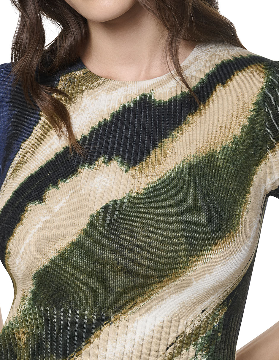 Suéter cuello redondo para mujer 2