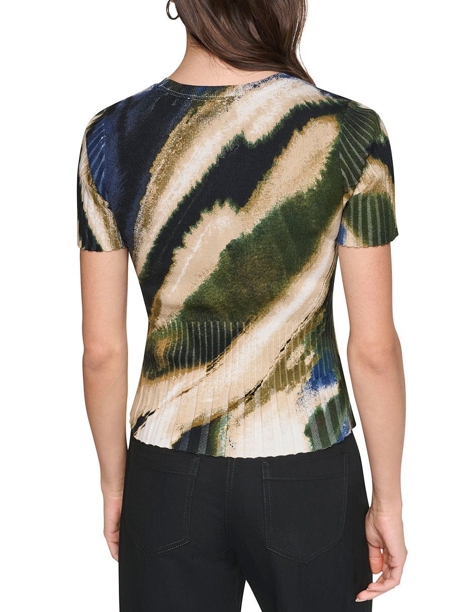 Suéter cuello redondo para mujer 3