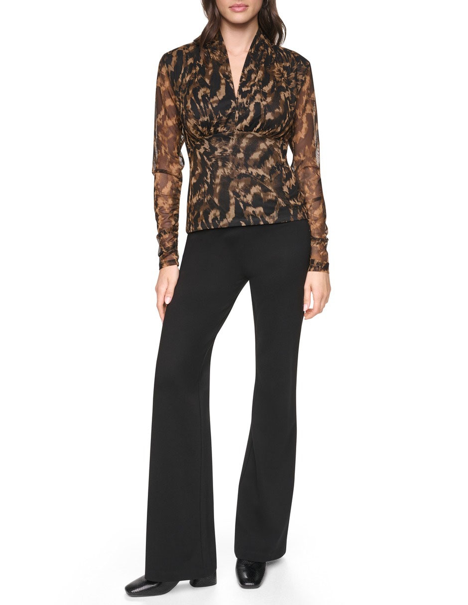 Blusa manga larga para mujer 5