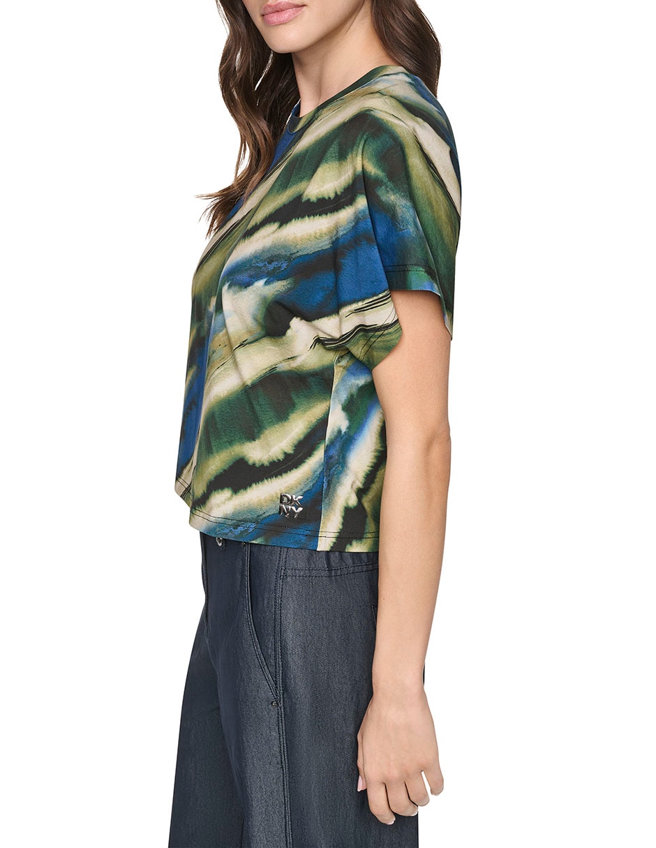 Blusa manga corta para mujer 7