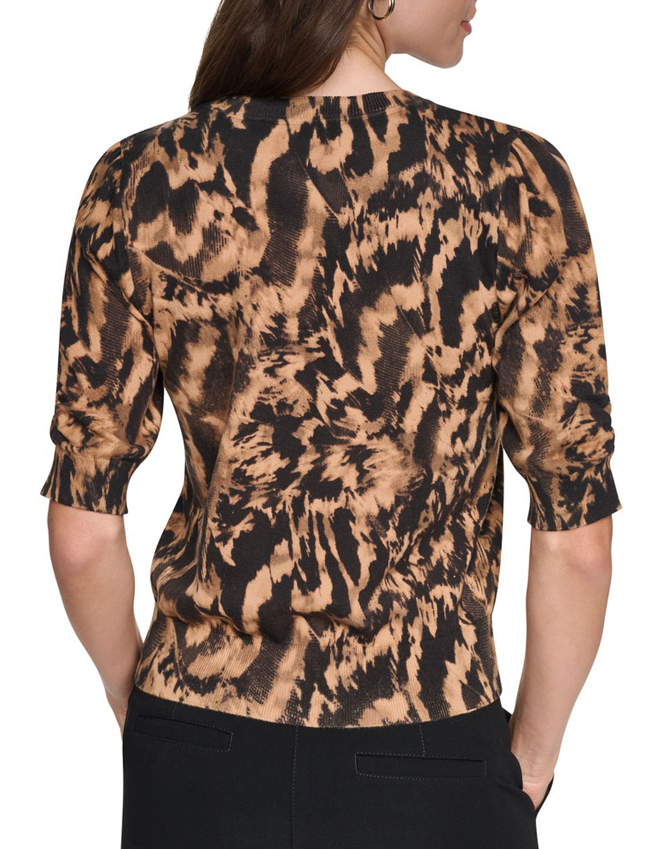 Suéter cuello redondo para mujer 2