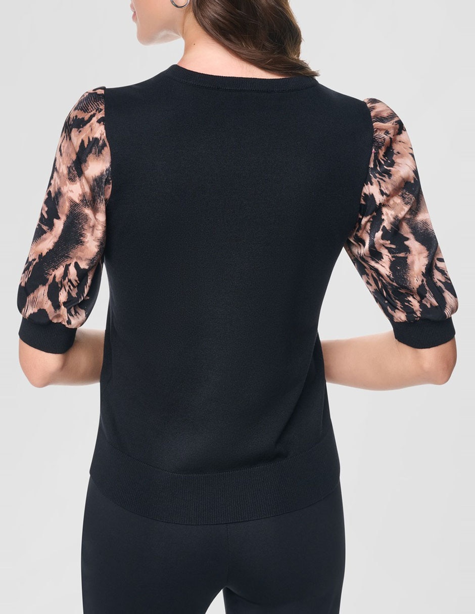 Suéter cuello redondo para mujer 3