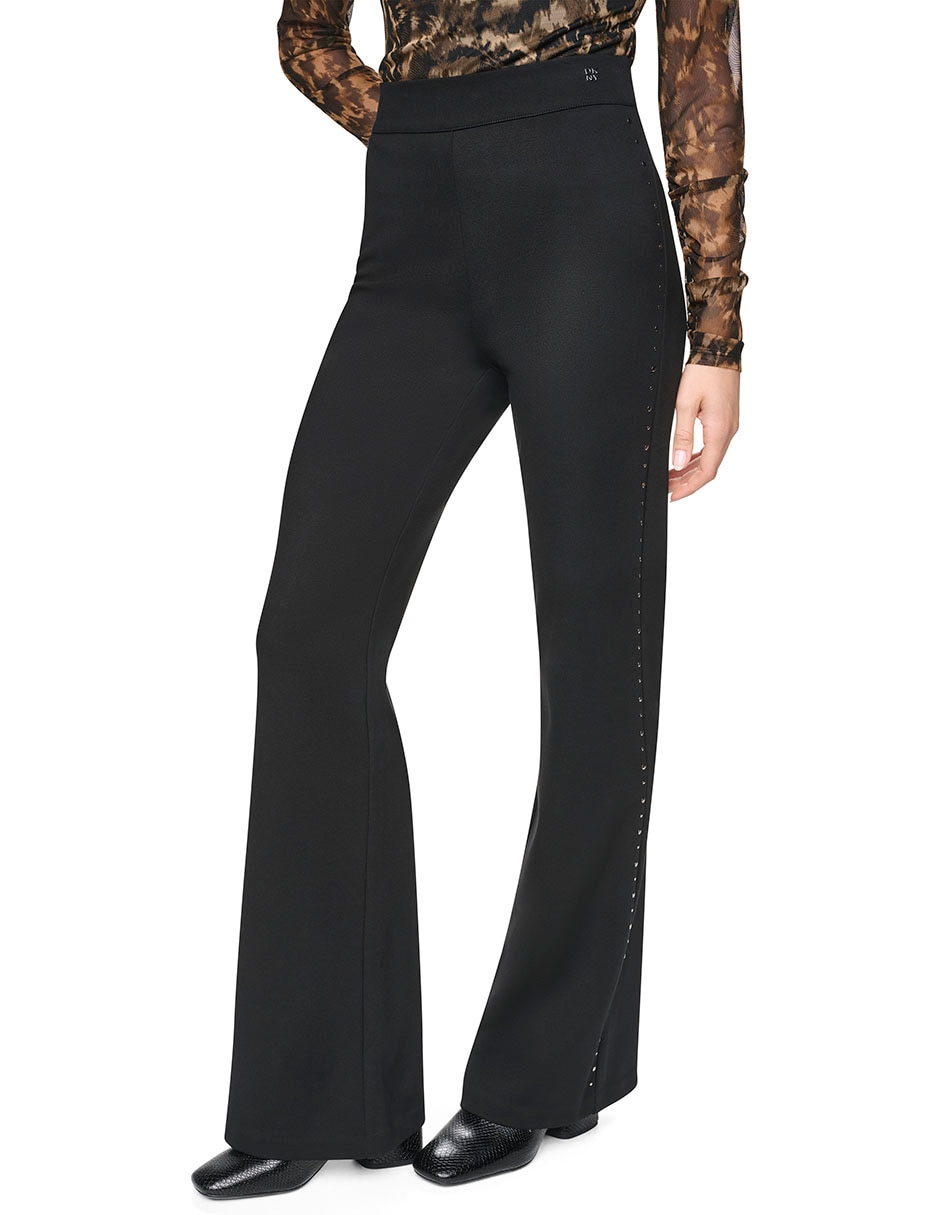 Pantalón flare regular para mujer