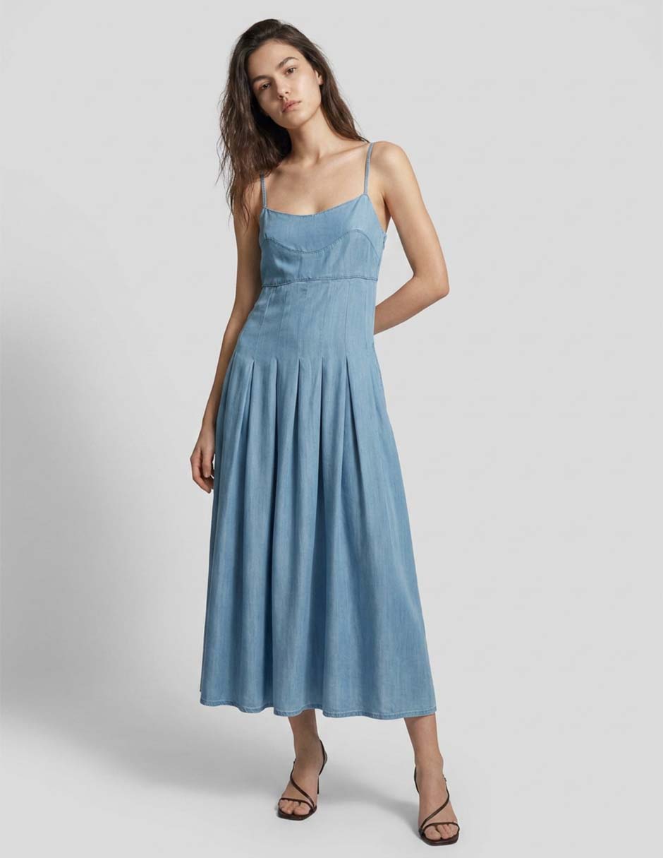Vestido largo casual sm26 para mujer Vestido largo casual sm26 para mujer
