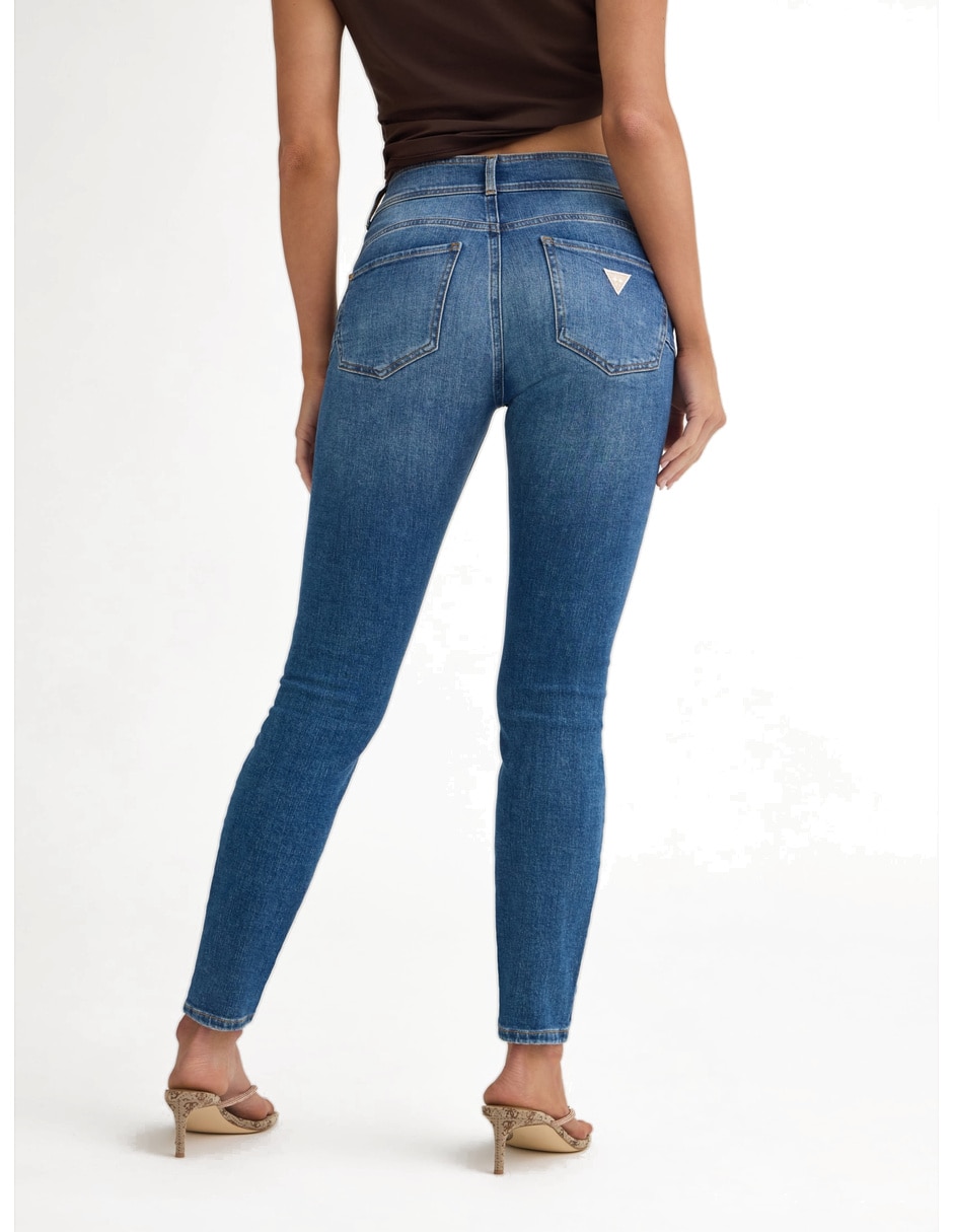 Jeans skinny sm26 para mujer 4