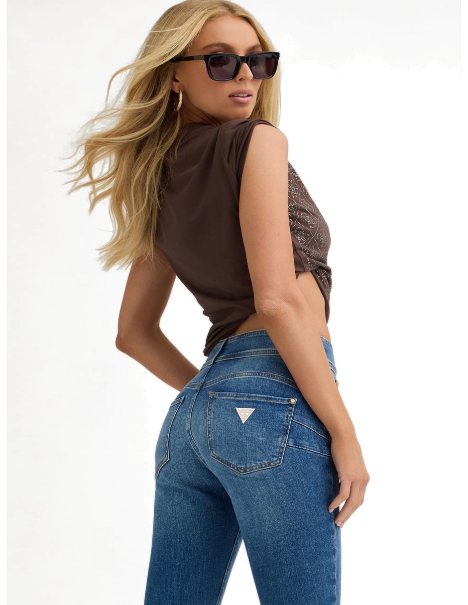 Jeans skinny sm26 para mujer 2