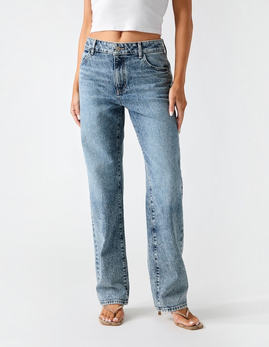 Jeans straight para mujer Jeans straight para mujer