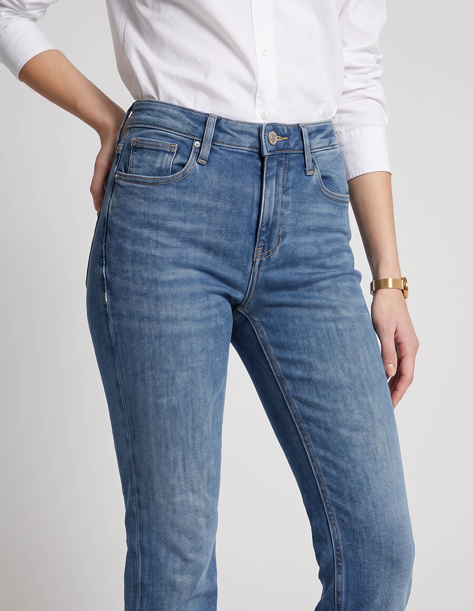 Jeans flare W6YA0LD1338-TWNL para mujer 2