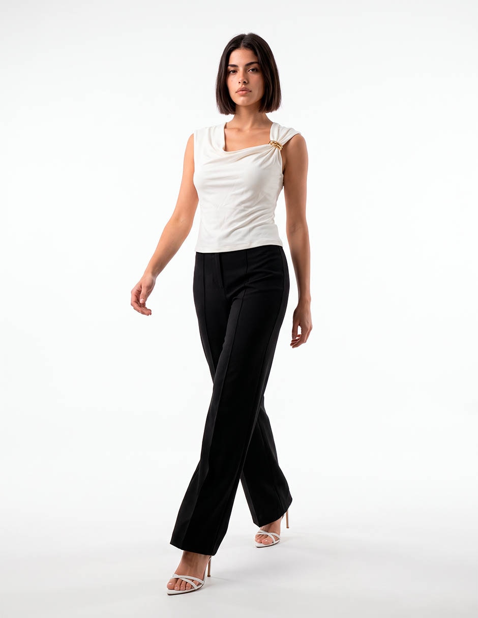Blusa manga corta para mujer 3