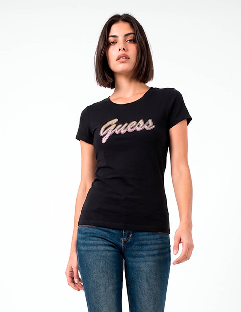 Blusa manga corta para mujer