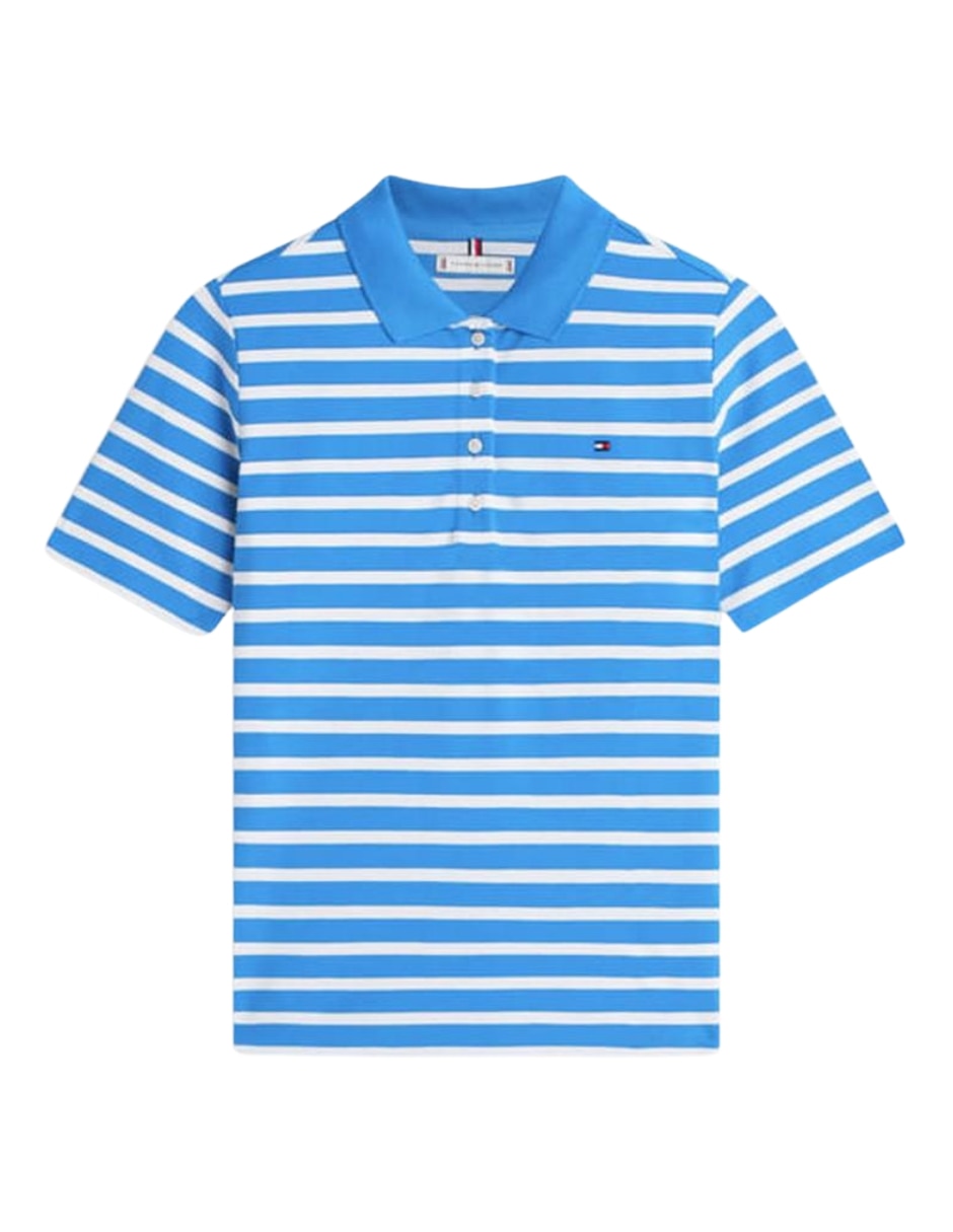 Playera tipo polo para mujer