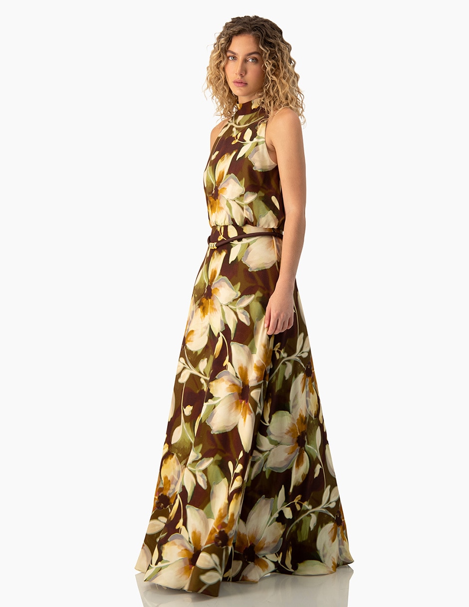 Vestido maxi casual ivonne para mujer