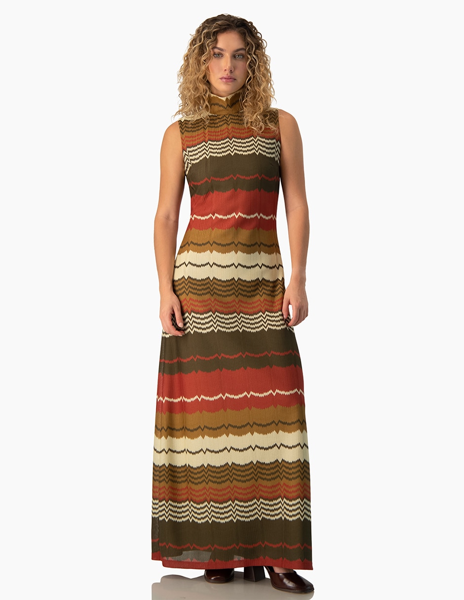 Vestido maxi casual ivonne para mujer