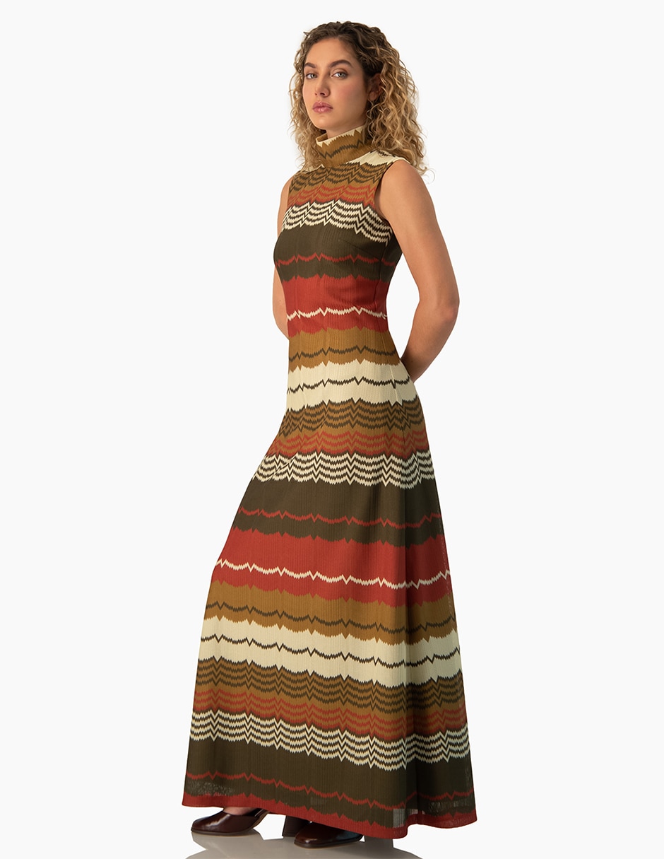 Vestido maxi casual ivonne para mujer
