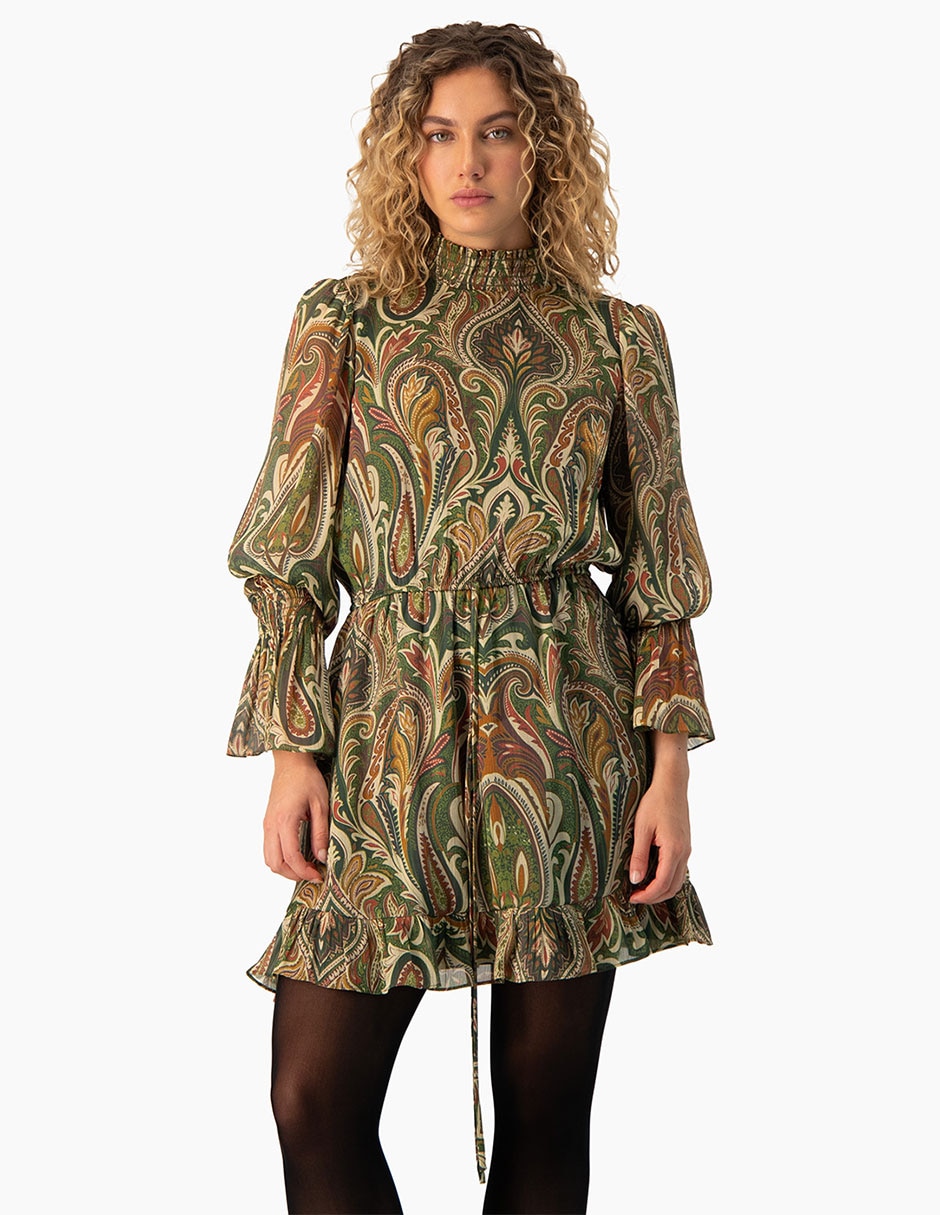 Vestido corto casual para mujer