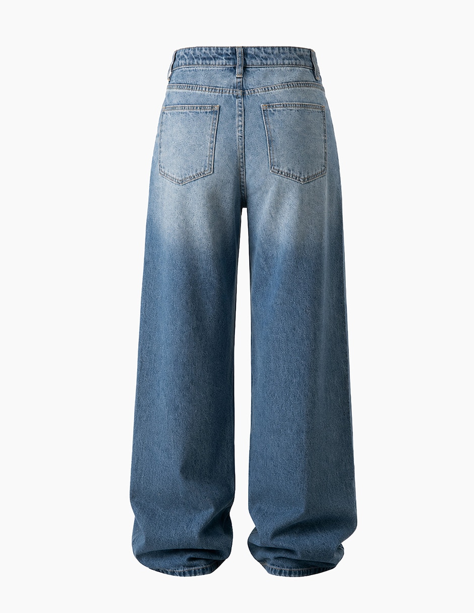 Jeans mom cintura para mujer 7