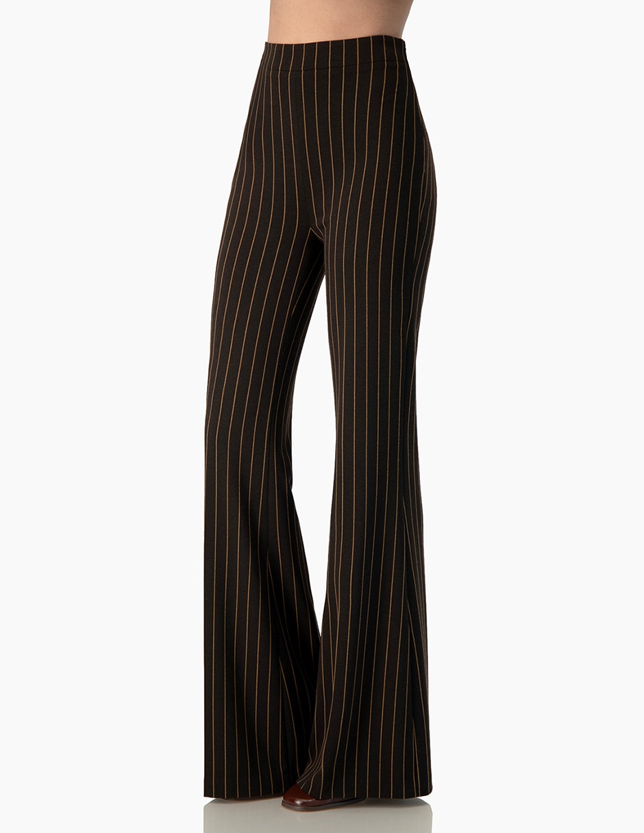 Pantalón regular acampanado para mujer 3