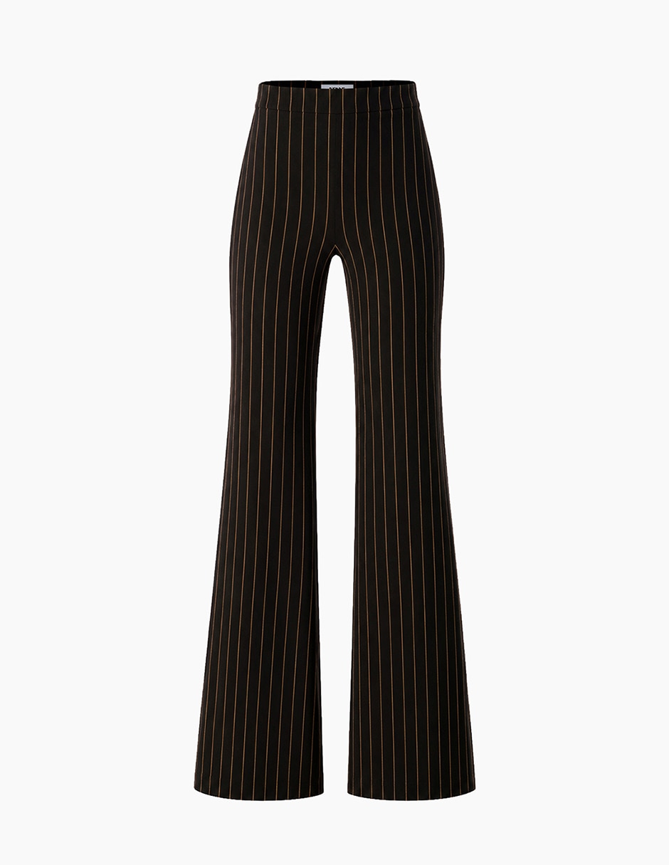 Pantalón regular acampanado para mujer 7