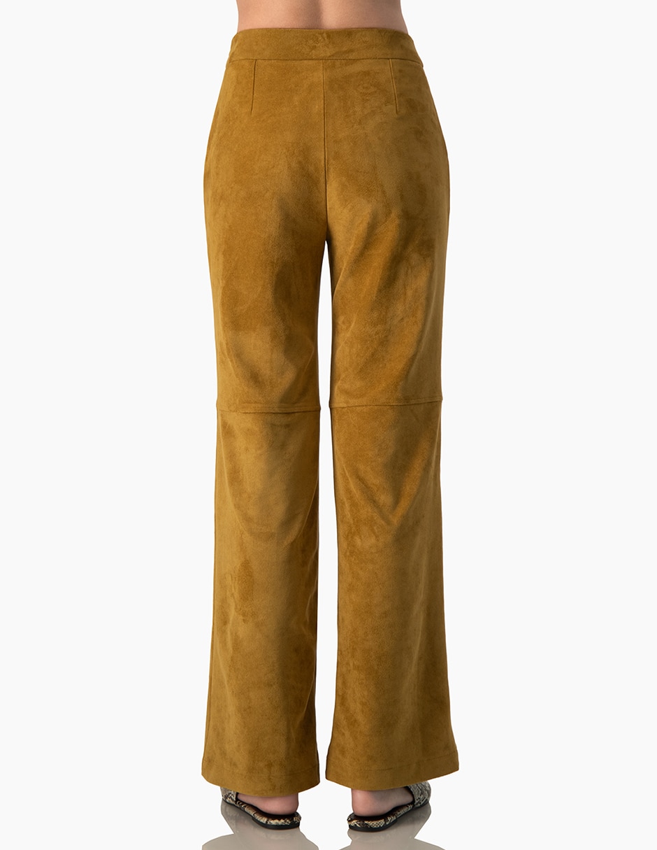 Pantalón regular recto para mujer 2