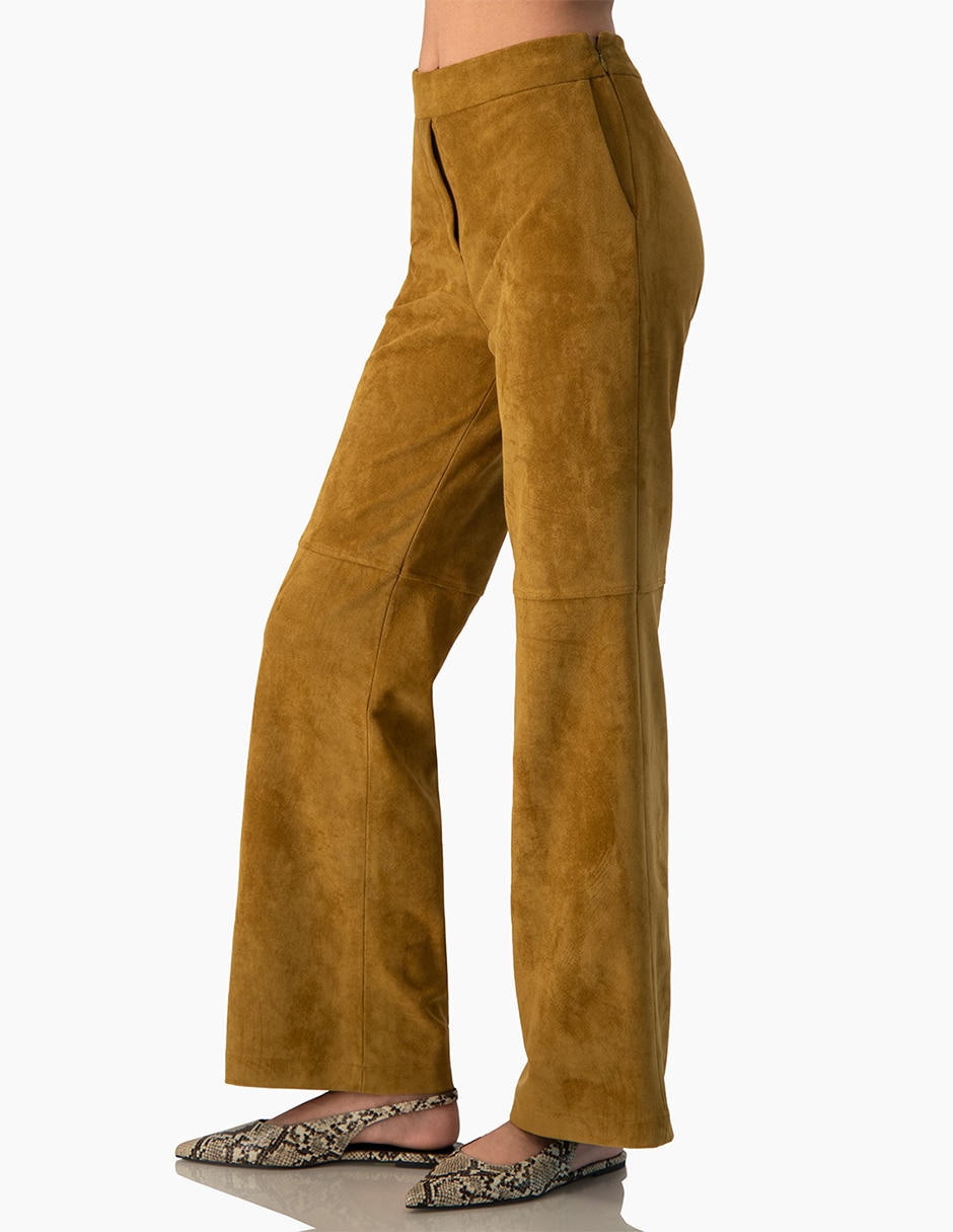 Pantalón regular recto para mujer 3
