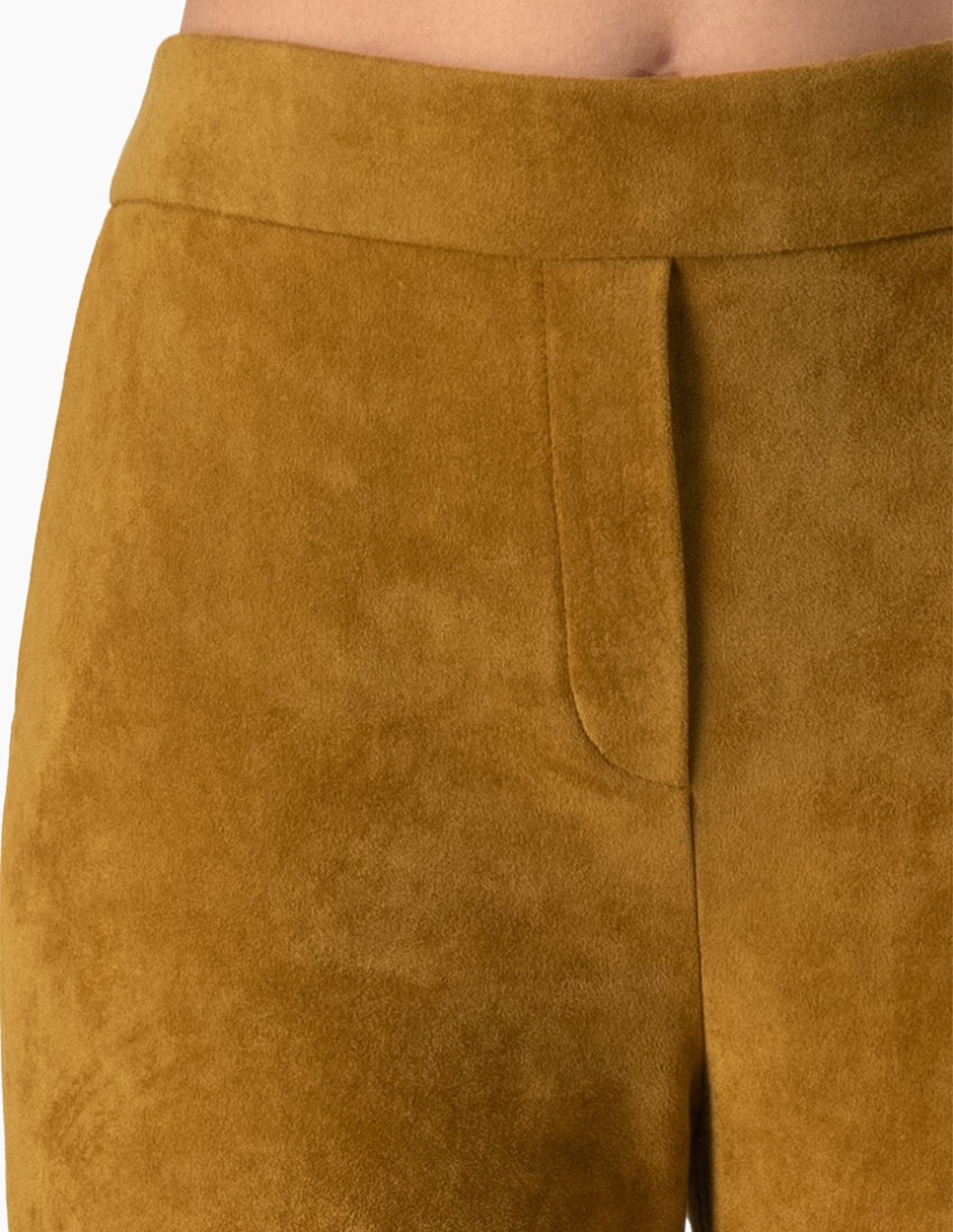 Pantalón regular recto para mujer 6