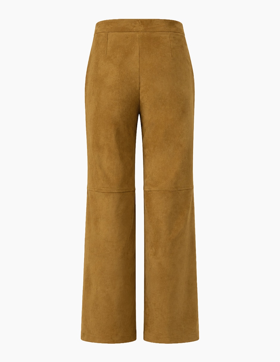 Pantalón regular recto para mujer 8
