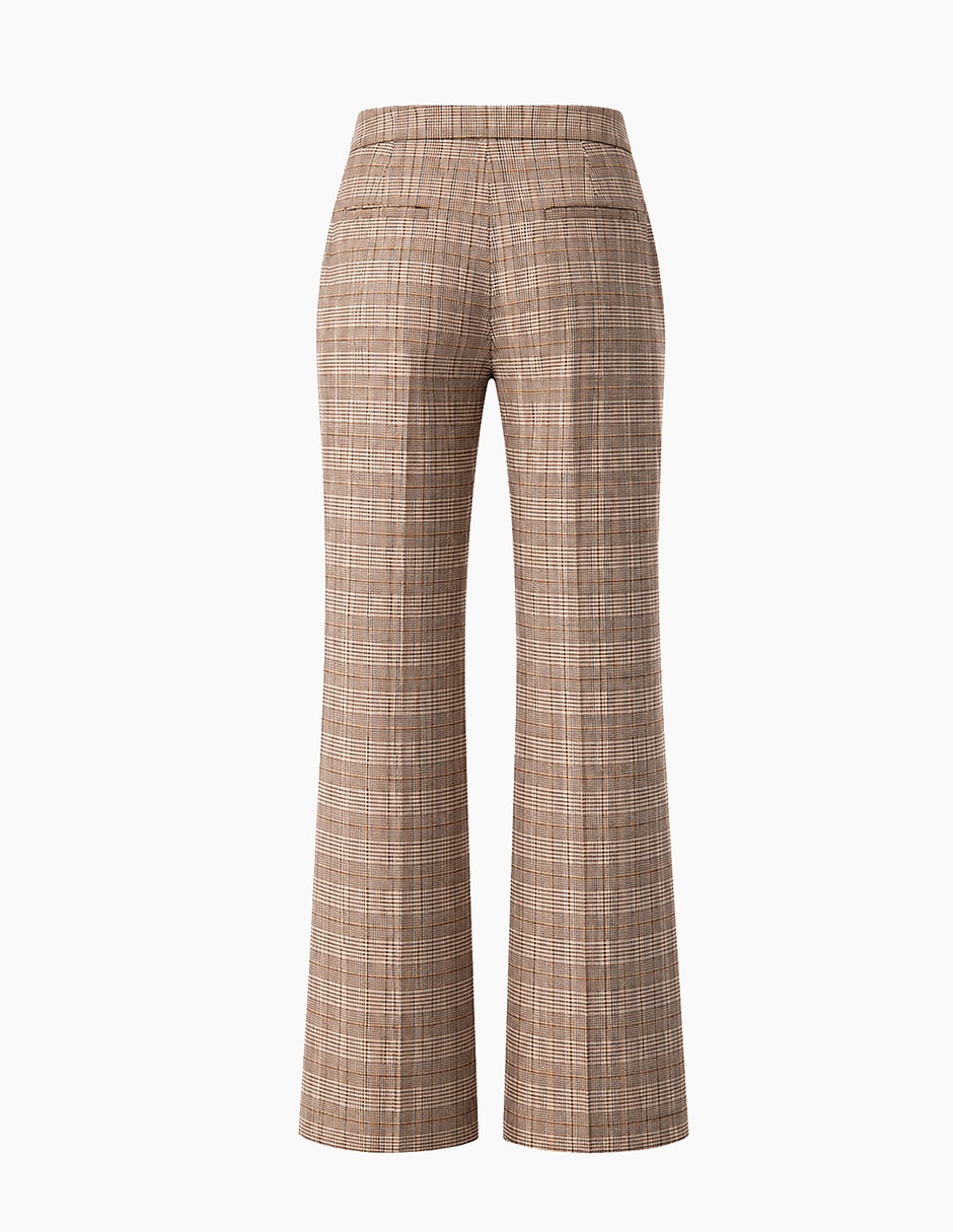 Pantalón regular recto para mujer 8