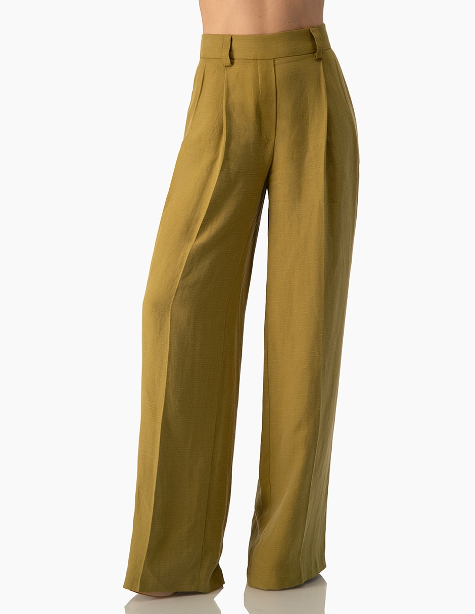 Pantalón regular amplio para mujer Pantalón regular amplio para mujer