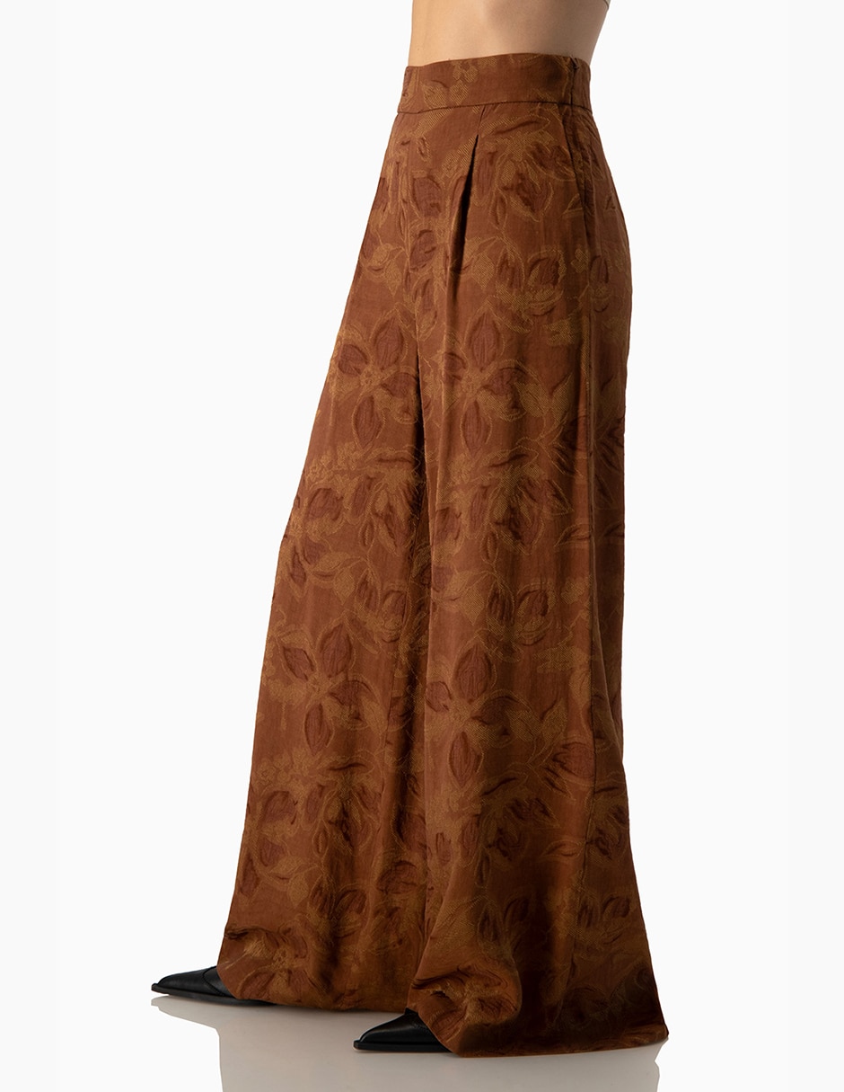 Pantalón regular amplio para mujer 3