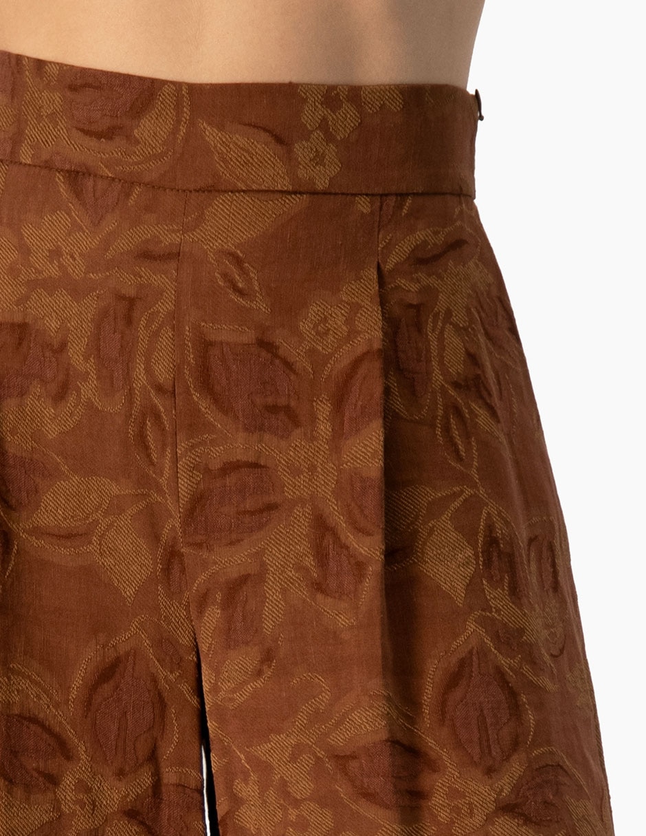 Pantalón regular amplio para mujer 6