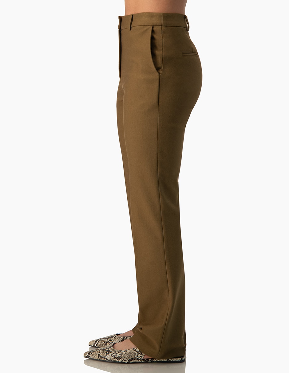Pantalón regular recto para mujer 3