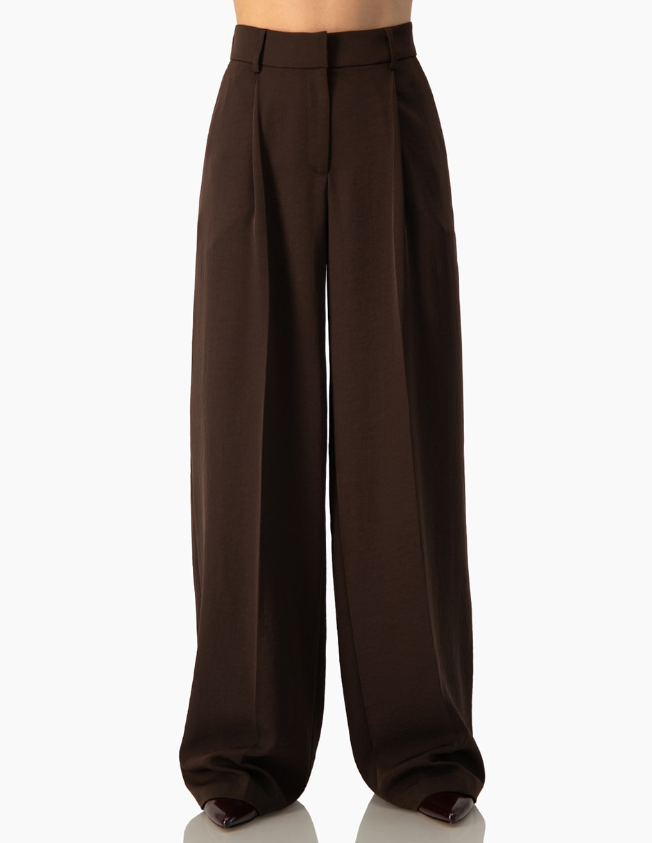 Pantalón regular amplio para mujer Pantalón regular amplio para mujer