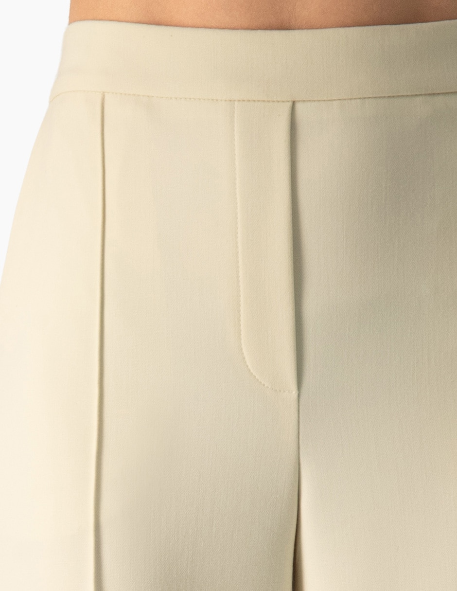 Pantalón regular recto para mujer 6