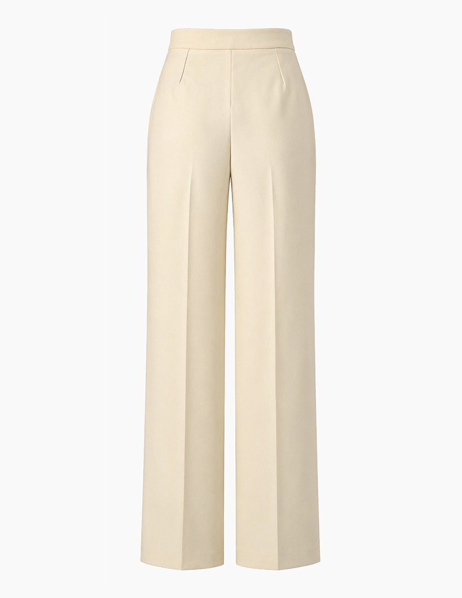Pantalón regular recto para mujer 8