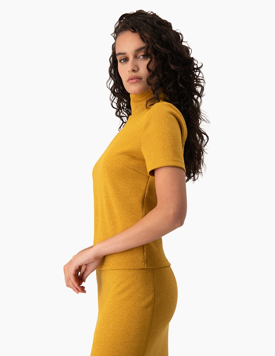 Blusa manga corta para mujer 3
