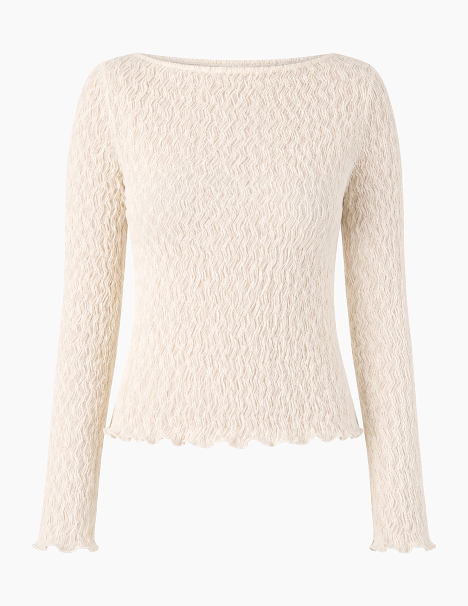Blusa manga larga para mujer 7