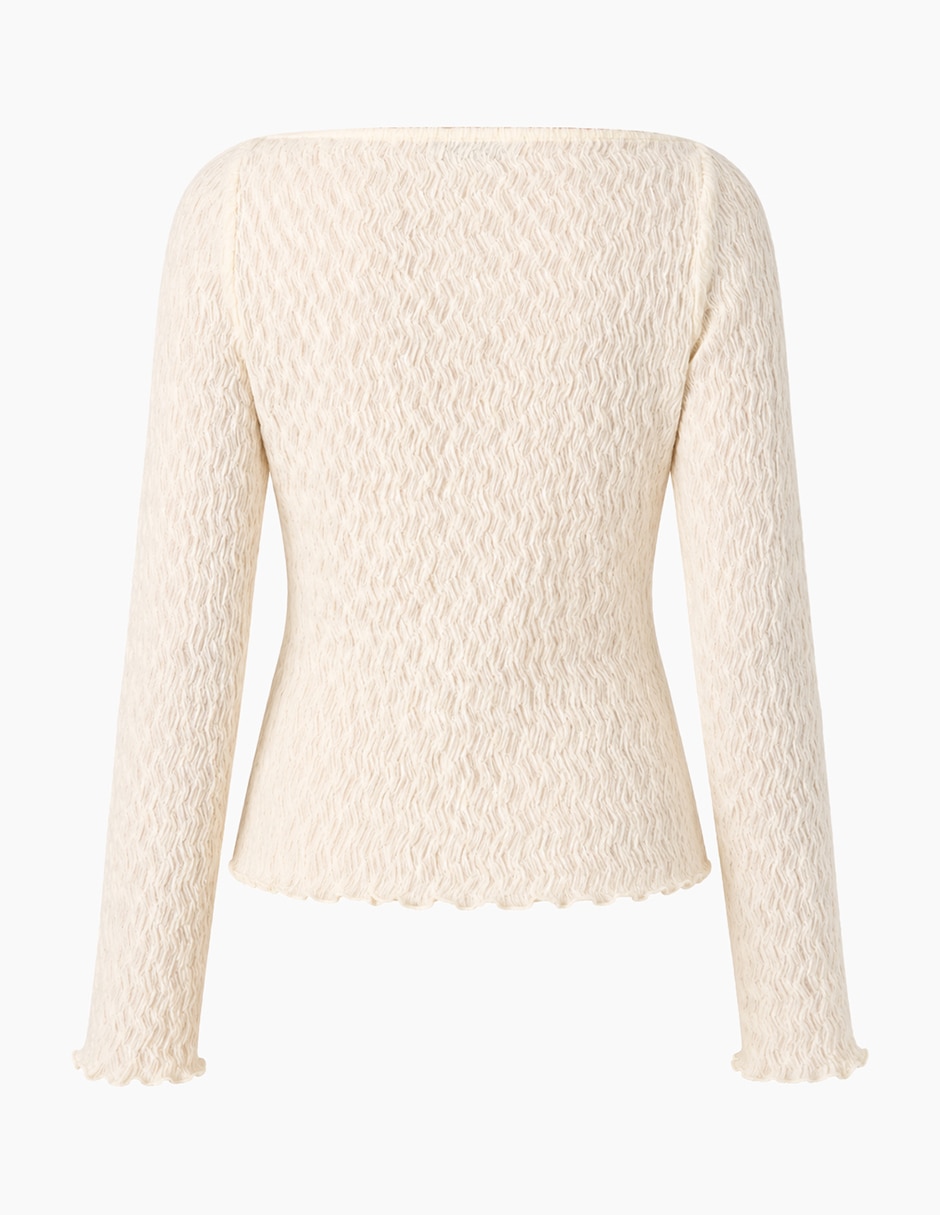 Blusa manga larga para mujer 8